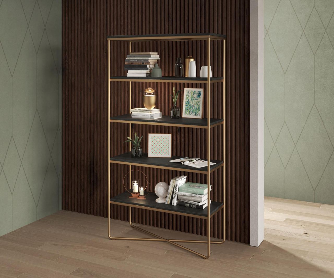 Vanda Bookcase, in a room