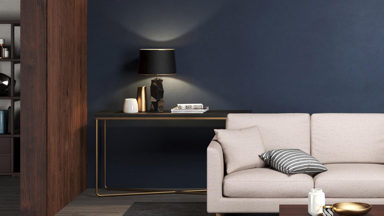 Vanda Console Table, in a room