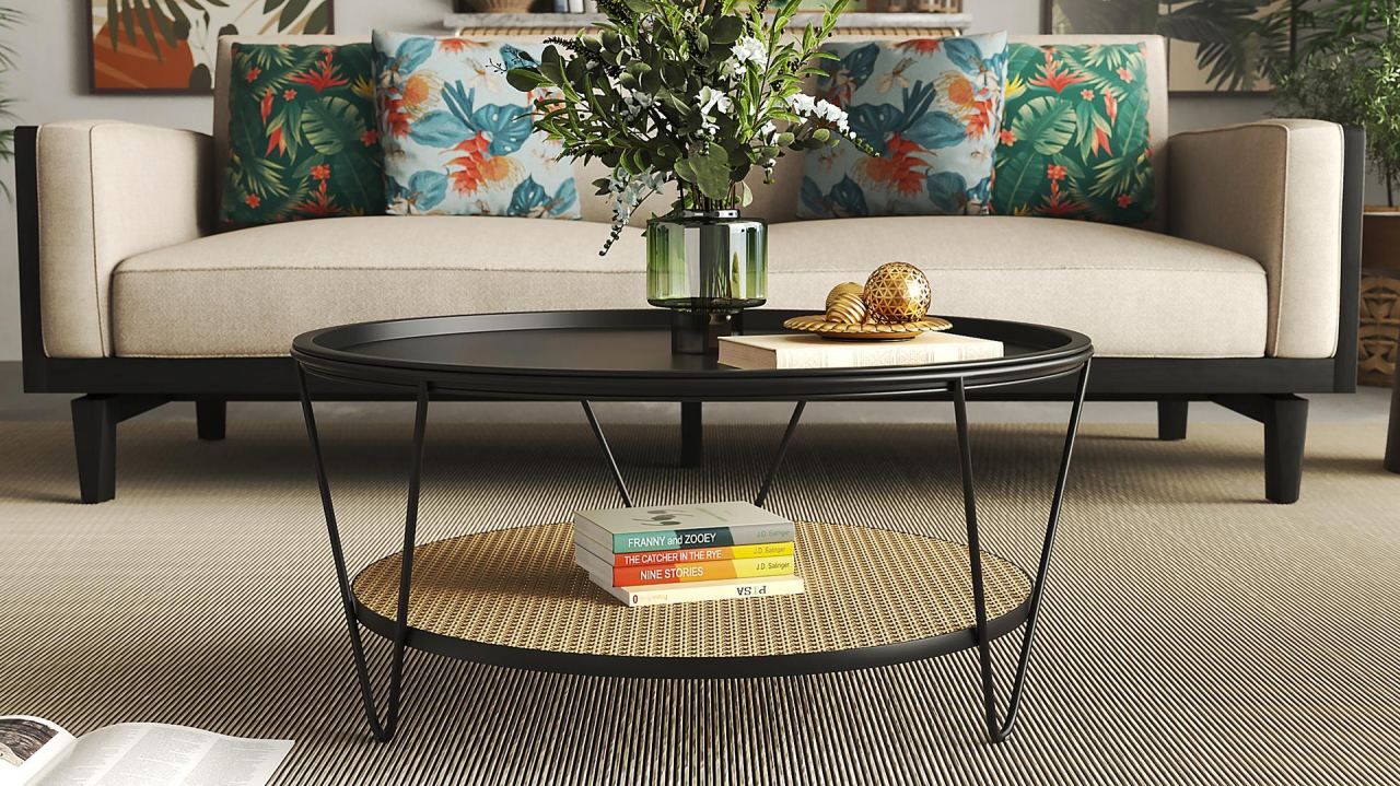 Velis Coffee Table, in a room