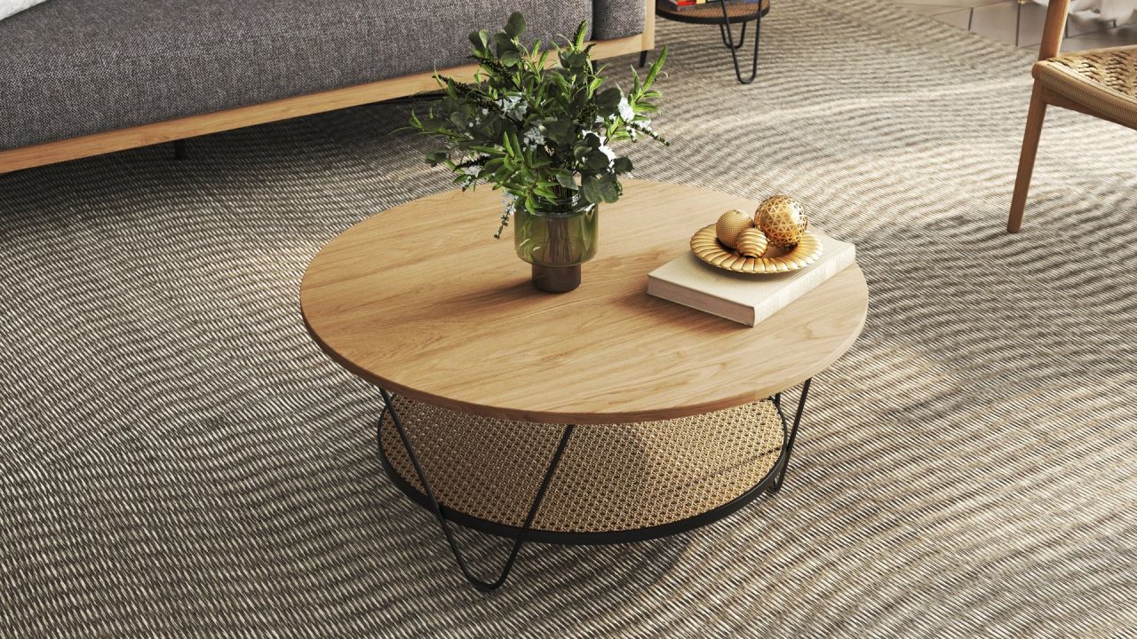 Velis Coffee Table, in a room