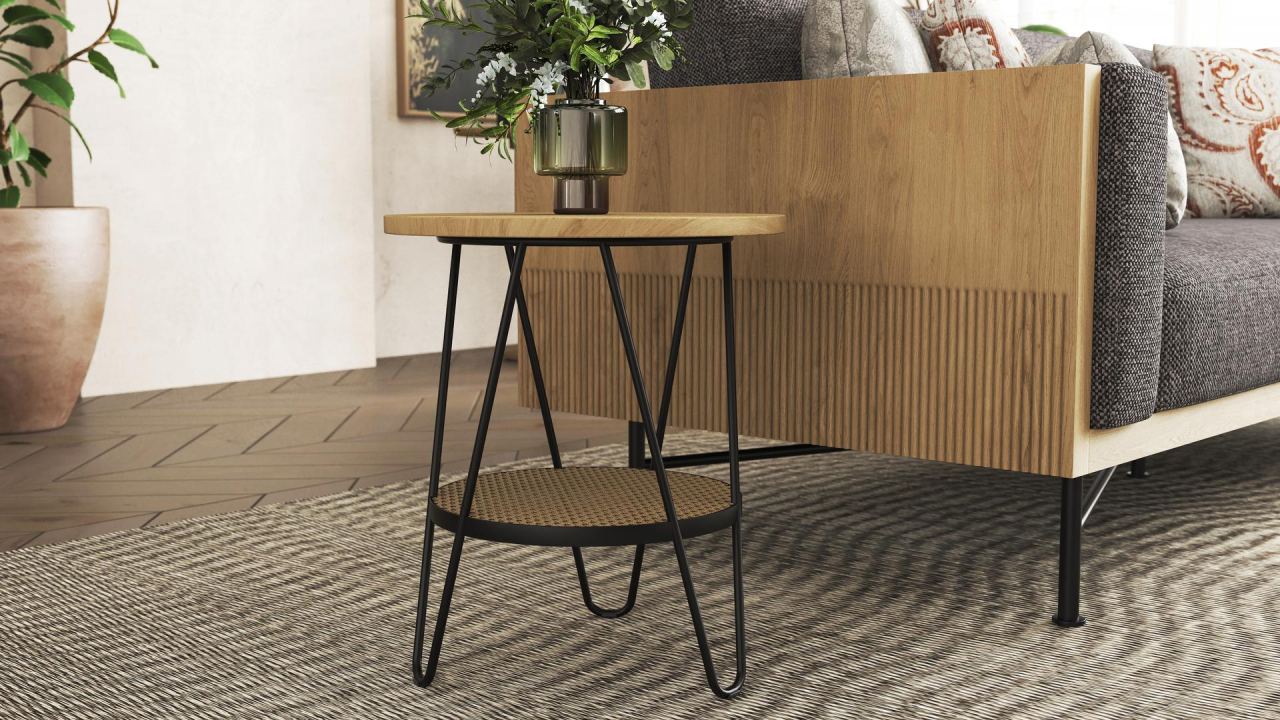 Velis Side Table, in a room