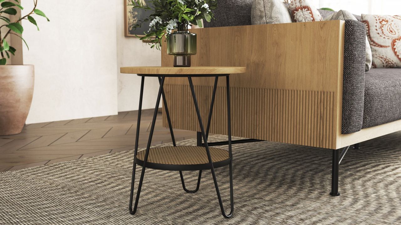 Velis Side Table, in a room