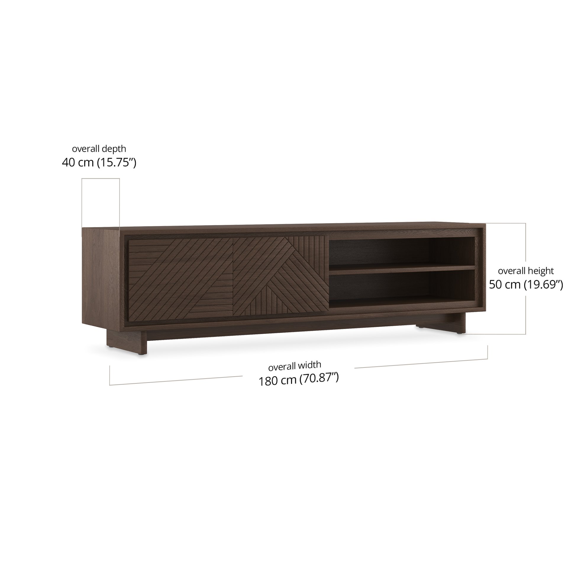 Vera Media Console dimensions