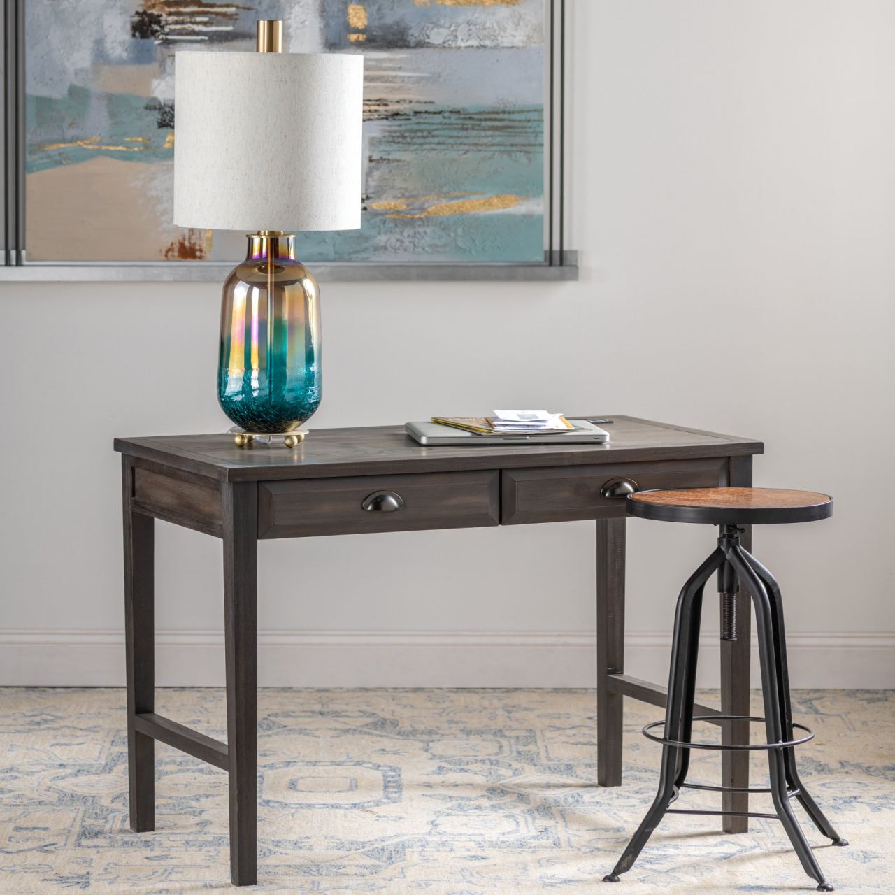 Vega Table Lamp in a furnished room