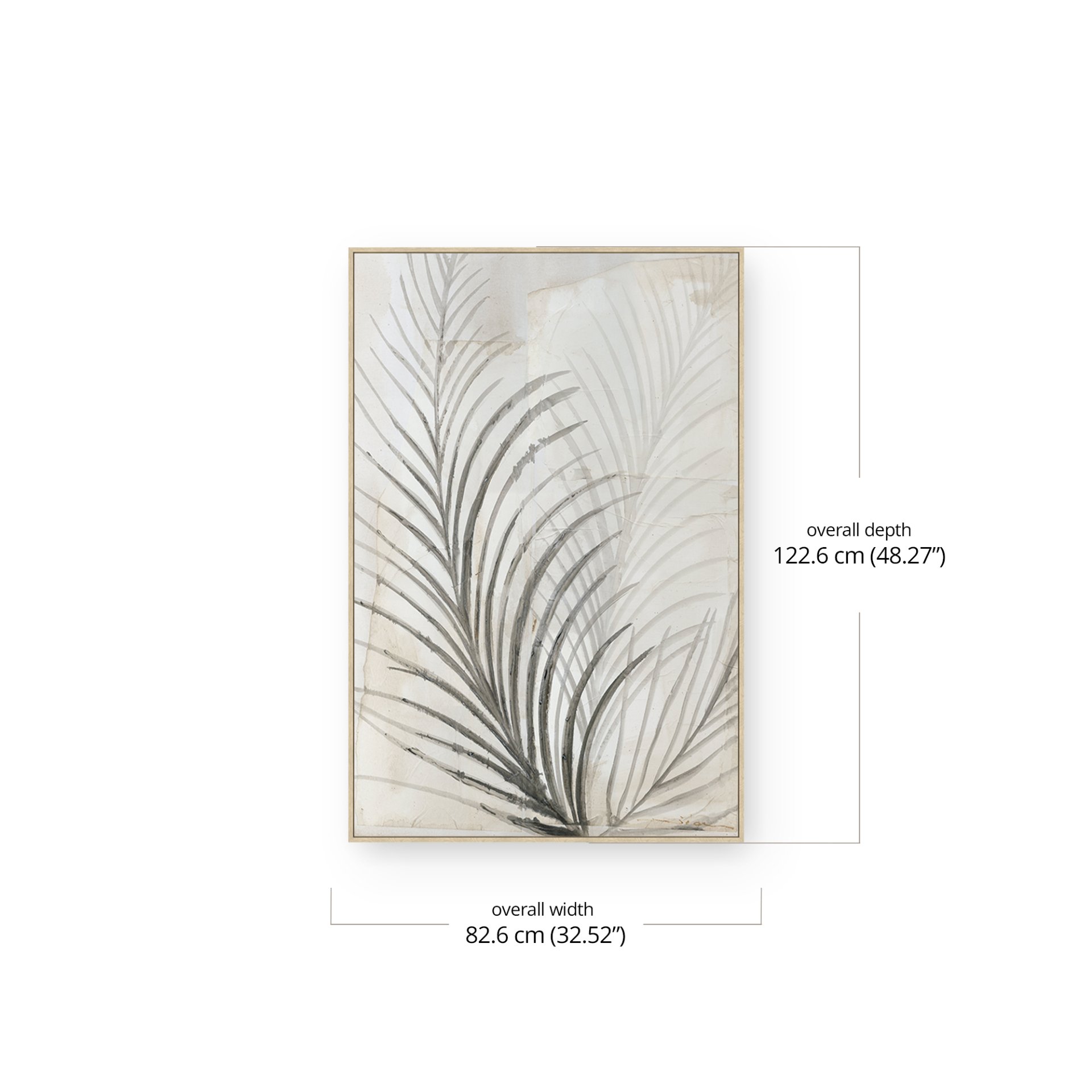 Whisper Wall Art dimensions
