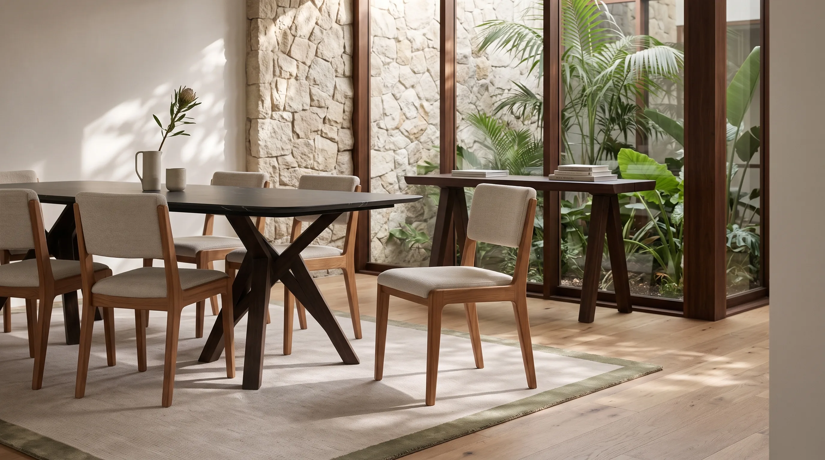 Arri Dining Chair, in a room