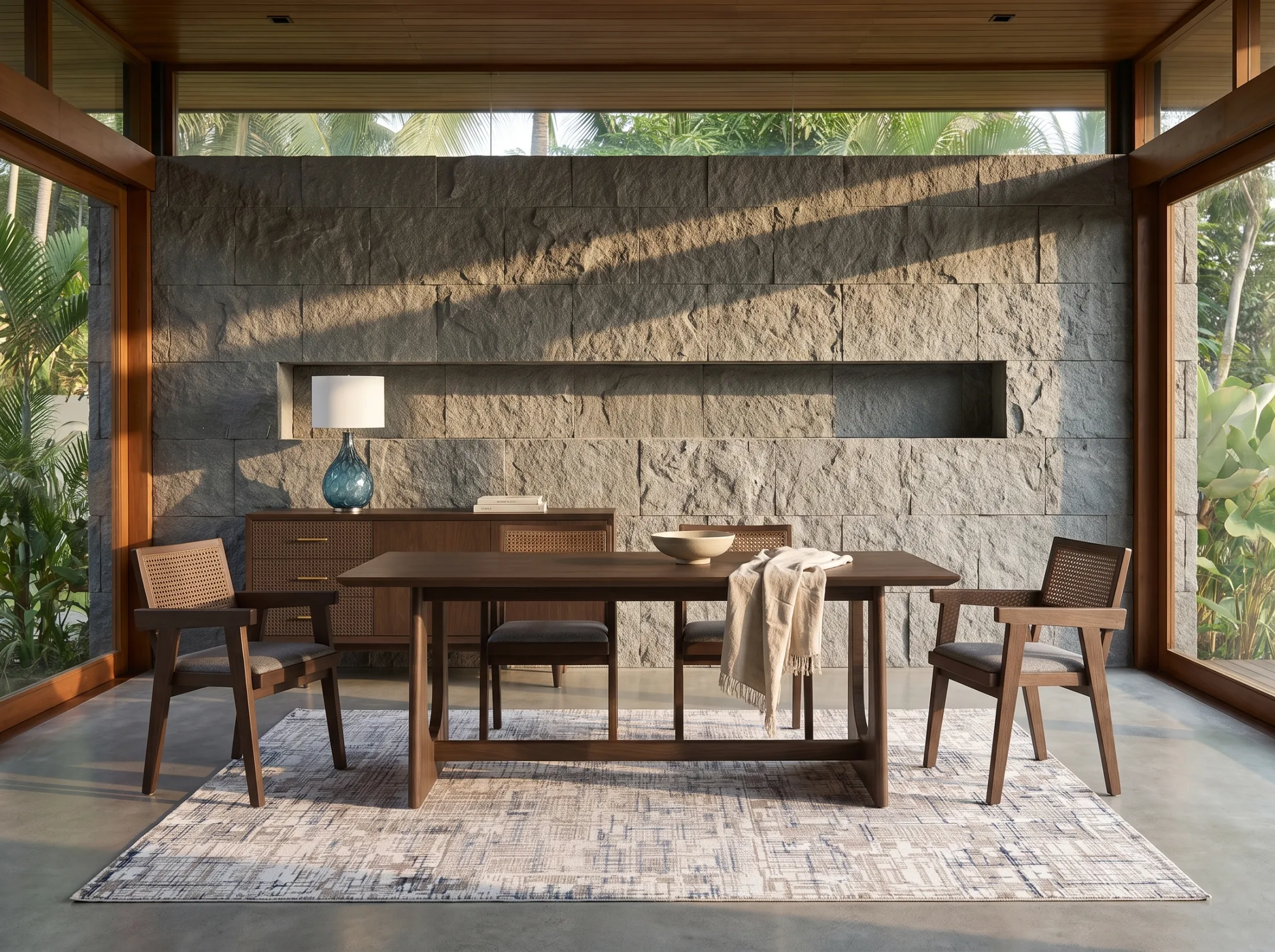 The Fermo collection in a room