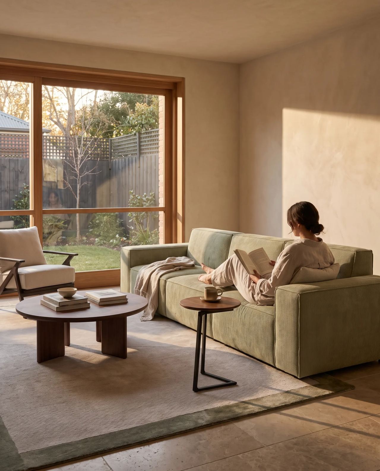 Martha 3 Seater Sofa, in a room