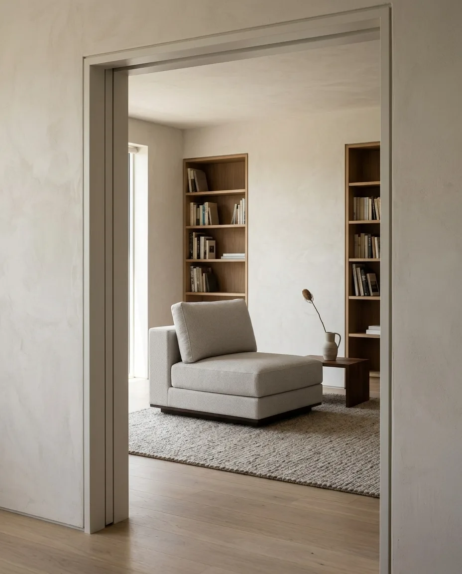 Oburr Middle Modular Sofa, in a room