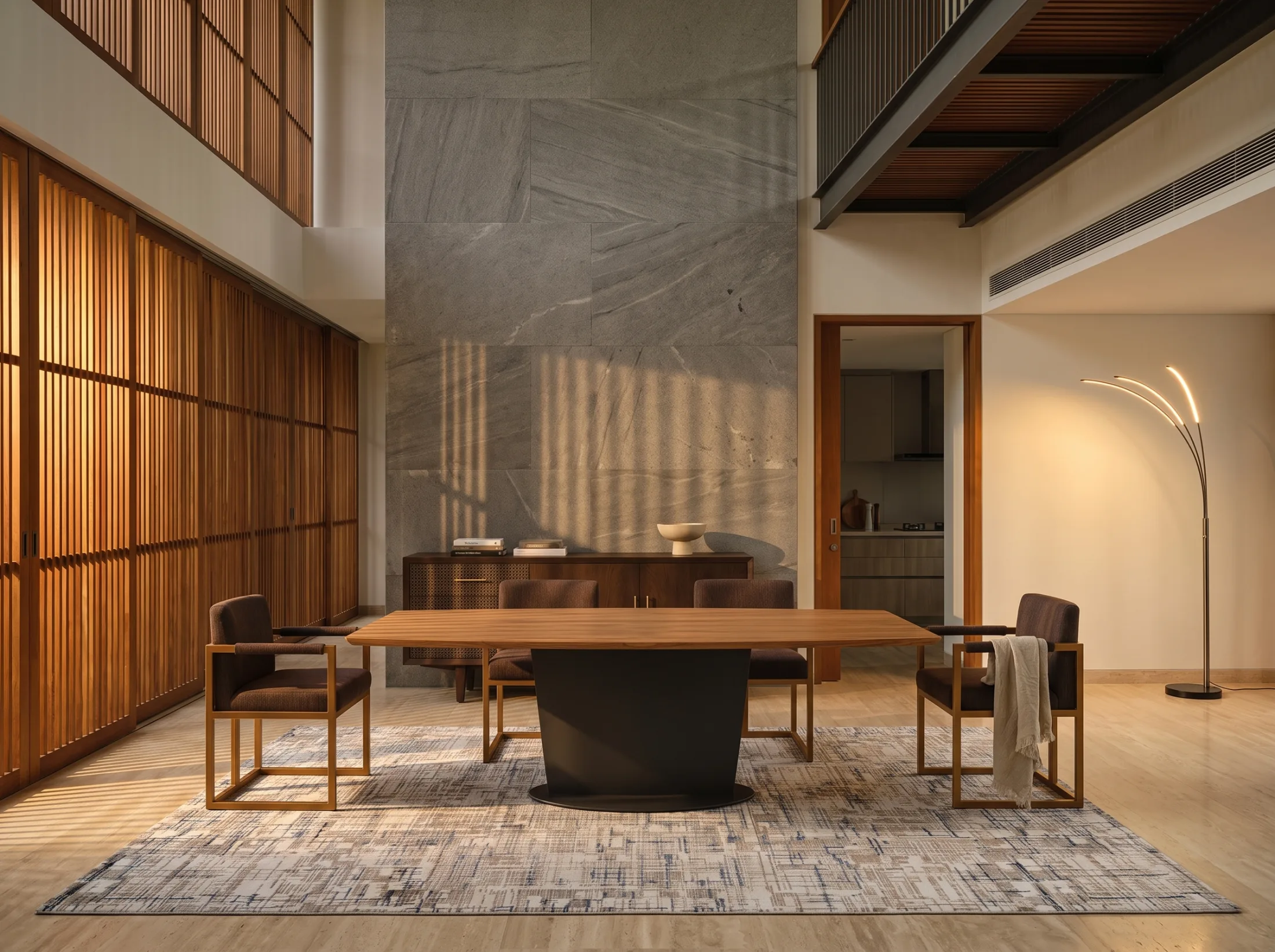 Dining Tables in a Dezign District room