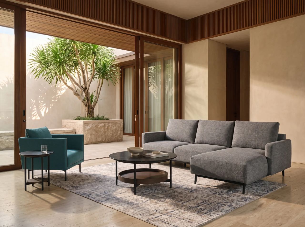 Zane Sofa with Chaise
