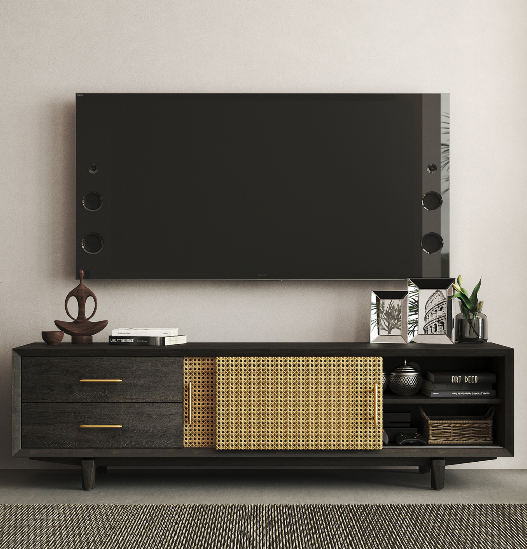 Recommended Modern Minimalist Wooden TV Table Options for Various Spaces